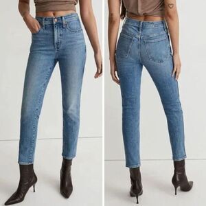 NEW Madewell Tall Stovepipe‎ Jean Calliston Wash, 31